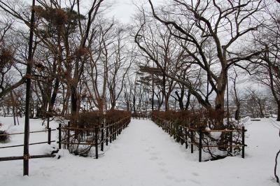 もみじ園 - 巴ヶ丘山荘（雪景色）