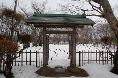 もみじ園 - 巴ヶ丘山荘（雪景色）