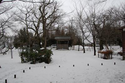 もみじ園 - 巴ヶ丘山荘（雪景色）