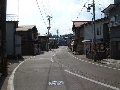 脇野町のまちなみ