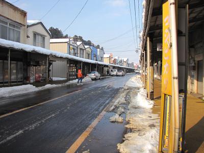 上町商店街 雁木通り