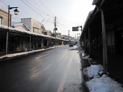 上町商店街 雁木通り